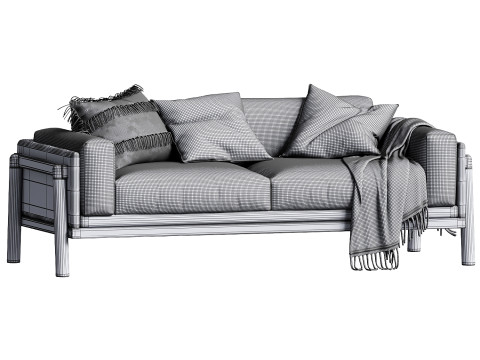Kardiel Nordik 82 Sofa Modello 3D
