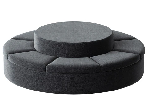 Conversation Sofa 3D Model