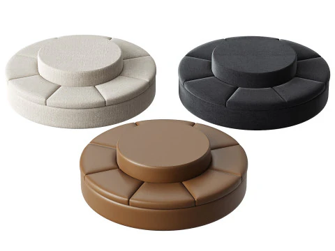 Conversation Sofa 3D Model