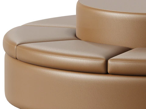 Conversation Sofa 3D Model