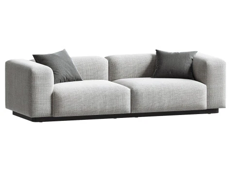 Soft Modular Sofa set 3D Model