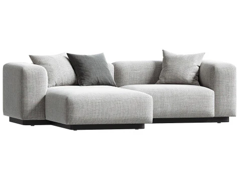 Soft Modular Sofa set 3D Model