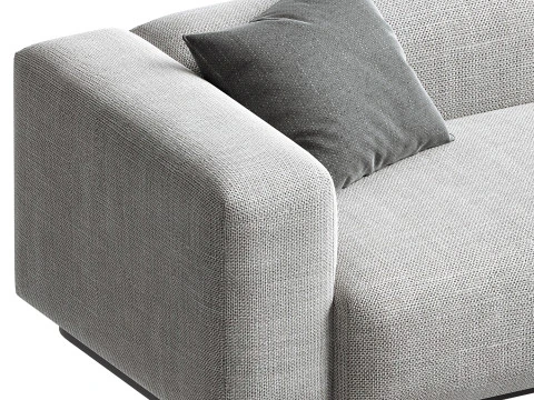 Soft Modular Sofa set 3D Model