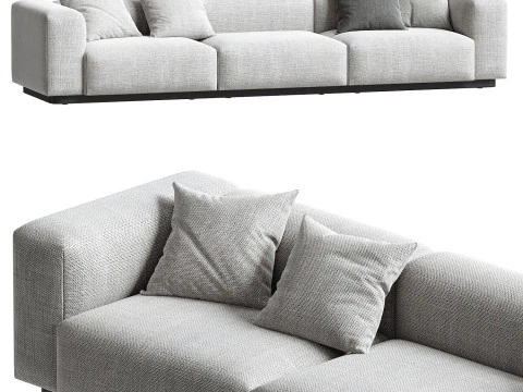 Soft Modular Sofa set 3D Model