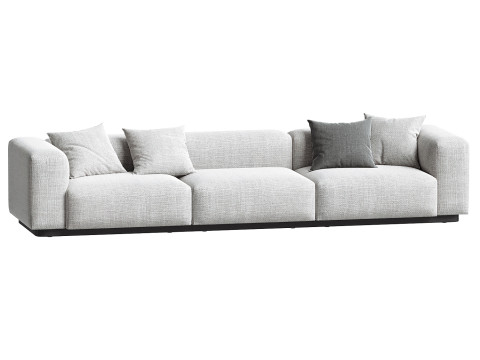 Soft Modular Sofa set Modèle 3D