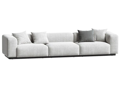 Soft Modular Sofa set 3D Model