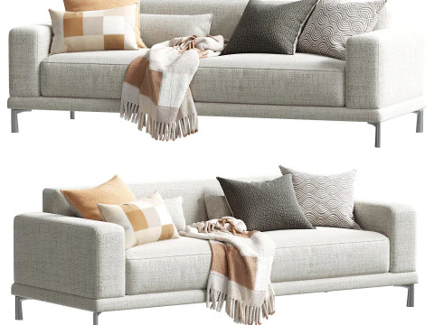 Dellarobbia Monroe AC 2138 Sofa 3D Model