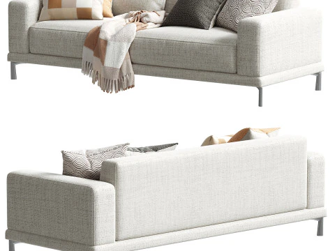 Dellarobbia Monroe AC 2138 Sofa 3D Model
