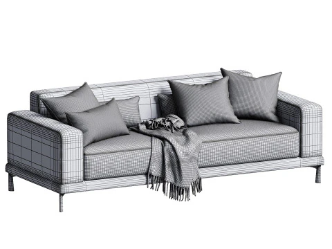 Dellarobbia Monroe AC 2138 Sofa 3D Model