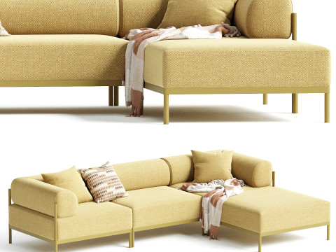 Noah Corner Sofa 3D 模型