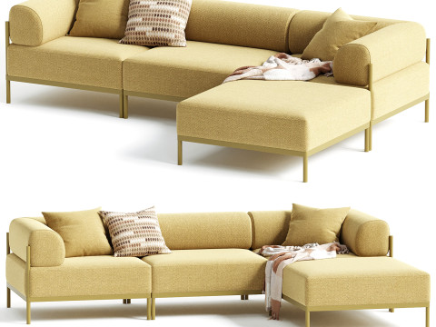 Noah Corner Sofa 3D 模型