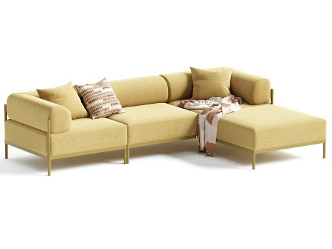 Noah Corner Sofa 3D 模型