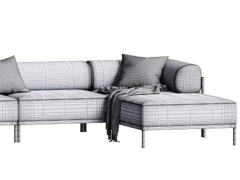 Noah Corner Sofa 3D 模型