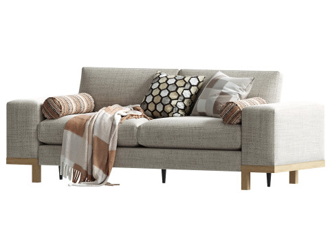 Arnette 97 Sofa Allmodern Modello 3D