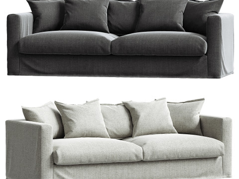 Le Grand Air 3 Seater Sofa Decotique Modello 3D