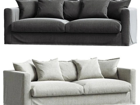 Le Grand Air Canap&eacute; 3 Places D&eacute;cotique Modèle 3D