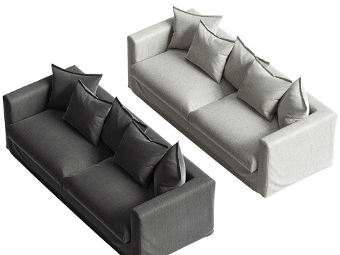 Le Grand Air 3 Seater Sofa Decotique Modelo 3D
