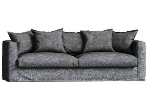 Le Grand Air 3 Seater Sofa Decotique Modelo 3D