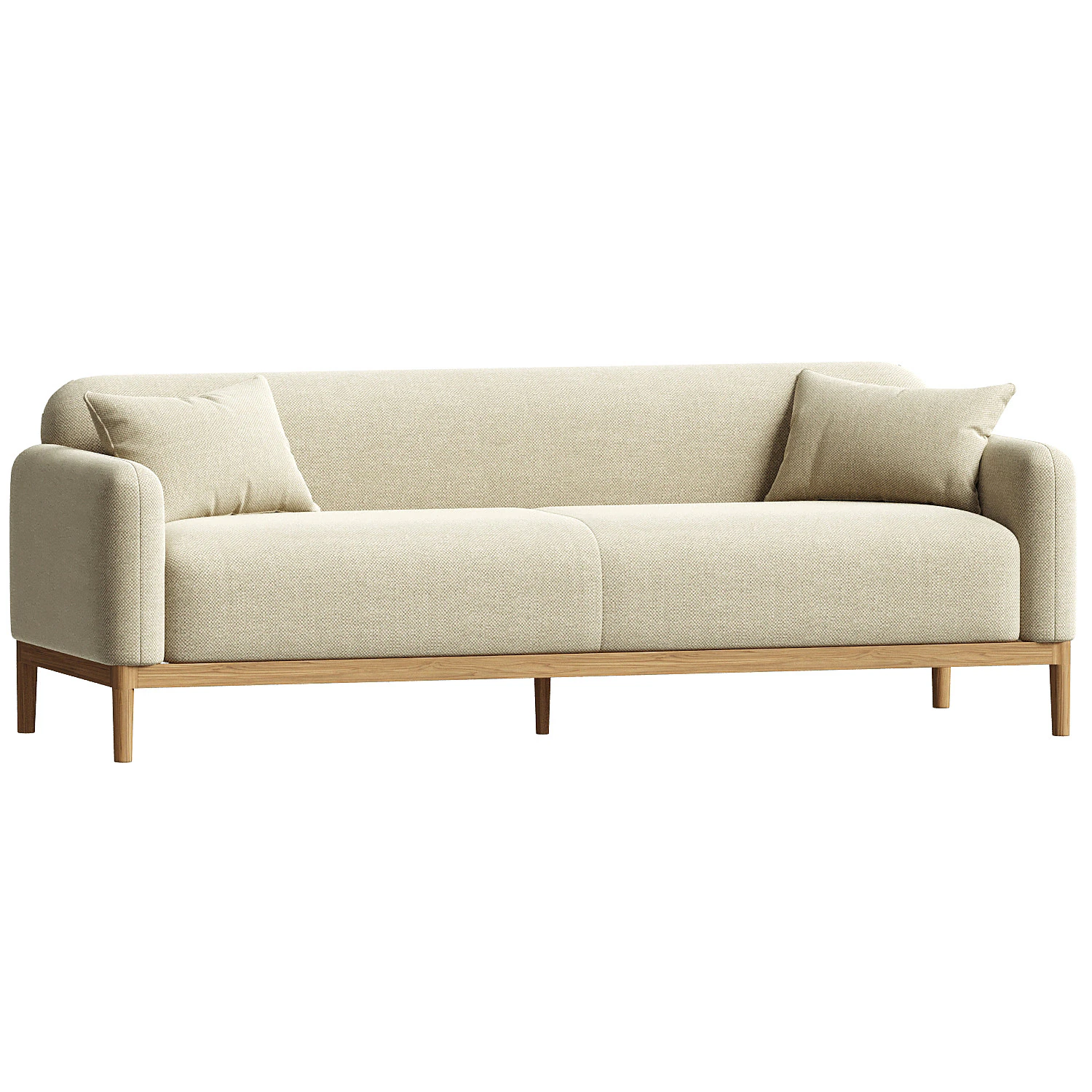 Elie Maison Hale Sofa 3D Model .c4d .max .obj .3ds .fbx .stl .blend