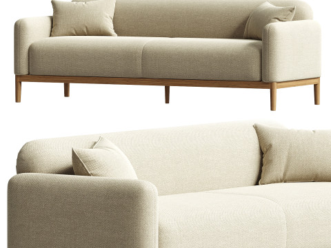 Elie Maison Hale Sofa 3D Model