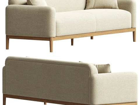 Elie Maison Hale Sofa 3D Model