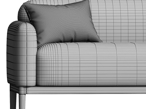 Elie Maison Hale Sofa 3D Model