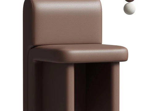 SLIDE DINING CHAIR 3D Model