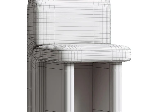 SLIDE DINING CHAIR 3D Model