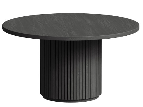 コルトンチェアとハーロウダイニングテーブルセット 3Dモデル