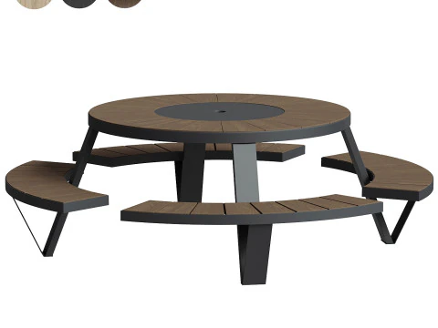 Pantagruel Picnic Table 3D Model