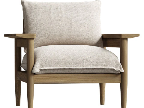 Terassi Lounge Chair 3D Model