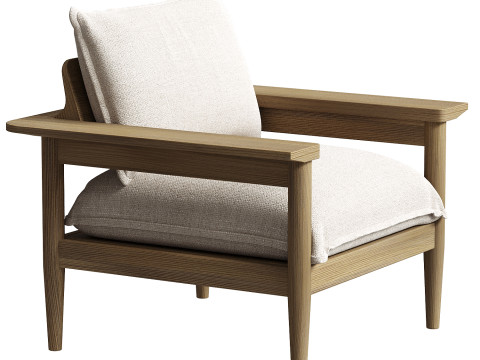 Terassi Lounge Chair 3D Model