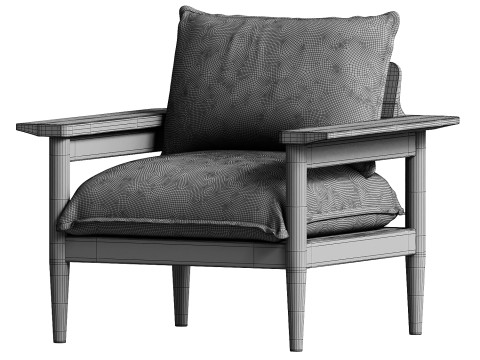 Terassi Lounge Chair 3D Model