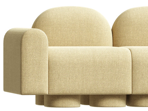 SOF&Aacute; MILLESIME 3P DE VINCENT MAZENAUER Modelo 3D