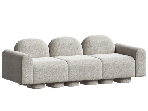 SOF&Aacute; MILLESIME 3P DE VINCENT MAZENAUER Modelo 3D