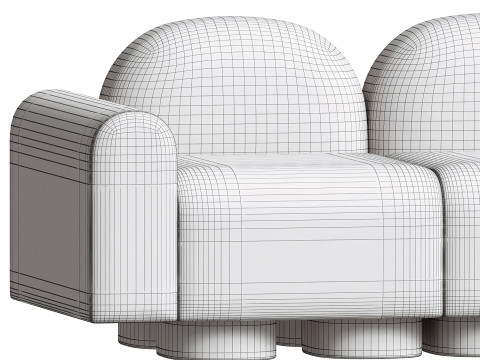 SOF&Aacute; MILLESIME 3P DE VINCENT MAZENAUER Modelo 3D