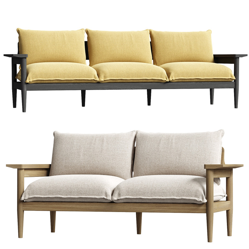 Terassi-Sofadesign zum Greifen nah 3D Modell .c4d .max .obj .3ds .fbx .stl .blend