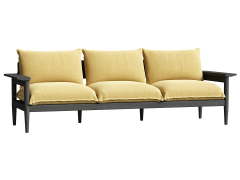 Terassi-Sofadesign zum Greifen nah 3D Modell