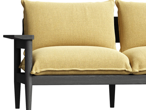 Terassi-Sofadesign zum Greifen nah 3D Modell