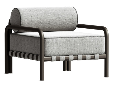 파커 라운지 의자 3D 모델