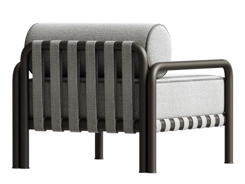 Parker Lounge Chair 3D Model