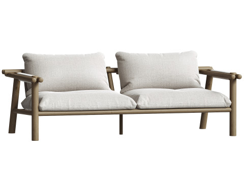 Sticks 2 kişilik kanepe 3D Model