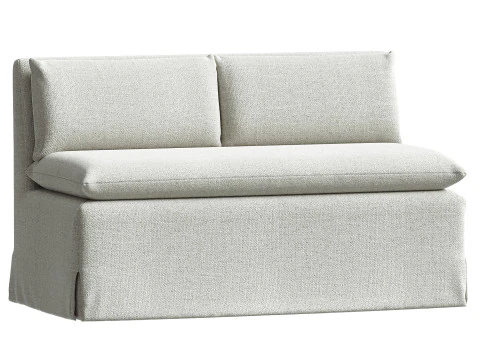 Belmar Dining Banquette 3D Model