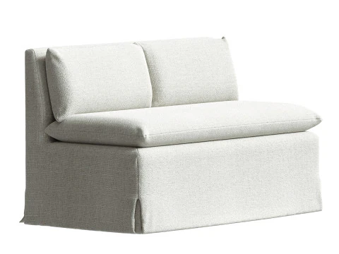 Belmar Dining Banquette 3D Model
