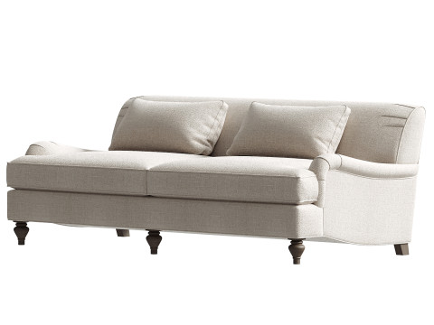 Carlisle Grand Sofa 3D Model