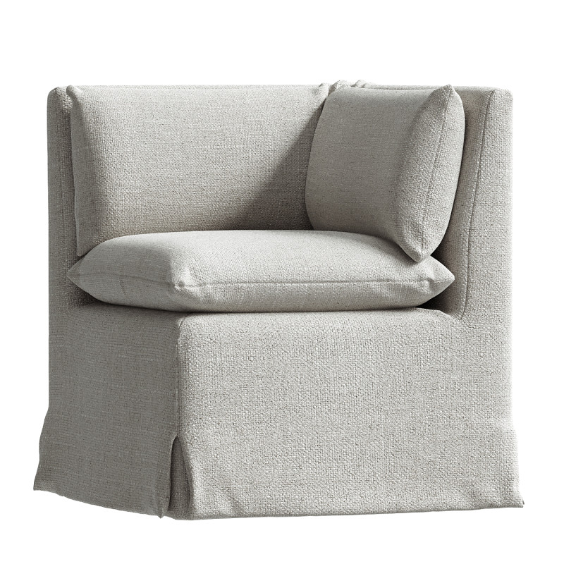 Belmar Corner Dining Banquette 3D Model .c4d .max .obj .3ds .fbx .stl .blend 