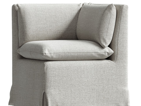 Belmar hoekeetbank 3D Model