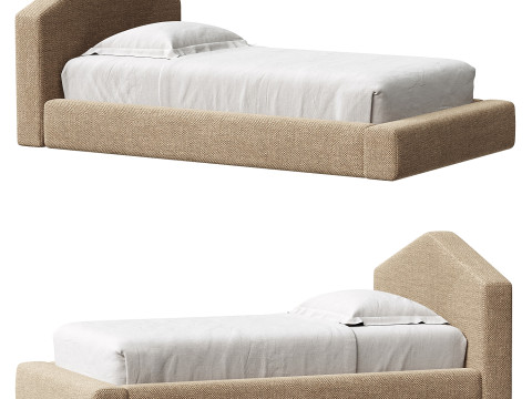 Дитяче ліжко Tucker Brown від Jeremiah Brent 3D Модель