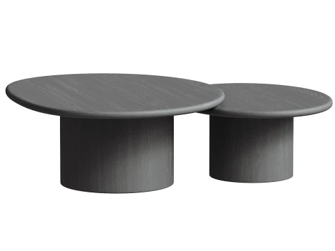 Stuart Aged Belgium Bleach Coffee Tables 3D Model
