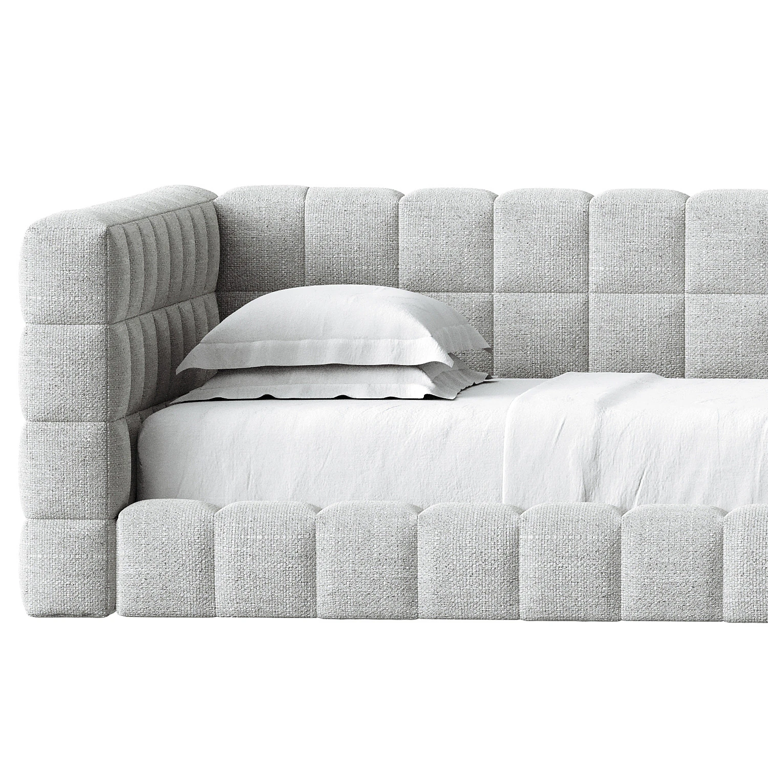 Baldwin Lounge Corner Bed 3D Model .c4d .max .obj .3ds .fbx .stl .blend 
